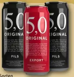 REWE Center Oettinger 5,0 Original Pils Angebot