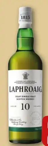 REWE Center Laphroaig Islay Single Malt Scotch Whisky 10 Years Angebot