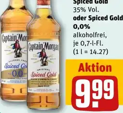 REWE Center Captain Morgan Spiced Gold Angebot