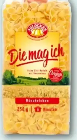 REWE Center 3 Glocken Die Mag Ich Feine Eiernudeln Müschelchen Angebot