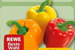 REWE Rewe Beste Wahl Paprika Mix Angebot