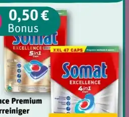 REWE Center Somat Excellence Premium Geschirrreiniger Angebot
