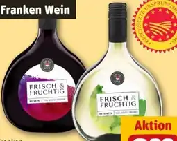 REWE Center GWF Franken Frisch & Fruchtig Rotwein Angebot