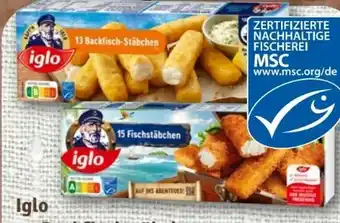 REWE Iglo 13 Backfischstäbchen Angebot