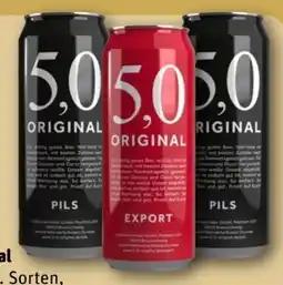 REWE Oettinger Original 5,0 Pils Angebot