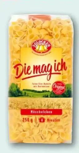 REWE 3 Glocken Die Mag Ich Feine Eiernudeln Müschelchen Angebot