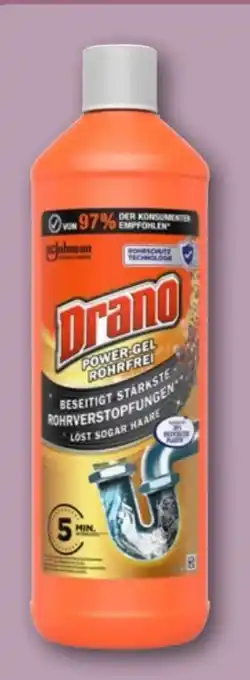 REWE Drano Power-Gel Angebot