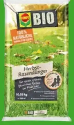 Globus Baumarkt Compo Bio Herbst-Rasendünger Angebot