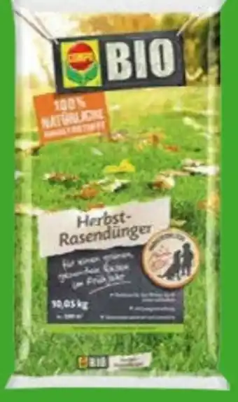 Globus Baumarkt Compo Bio Herbst-Rasendünger Angebot