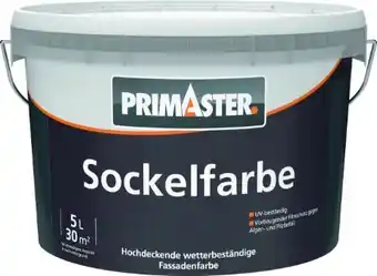Globus Baumarkt Primaster Sockelfarbe Angebot