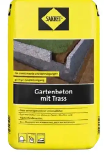 Globus Baumarkt Sakret Gartenbeton Angebot