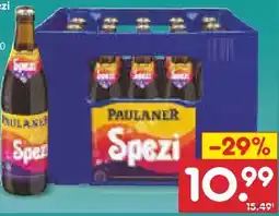 Netto Marken-Discount Paulaner Spezi Angebot