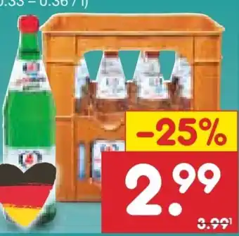 Netto Marken-Discount Q4 Aktivquelle Mineralwasser Angebot