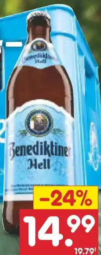 Netto Marken-Discount Benediktiner Weissbier Hell Angebot