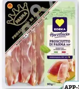Scheck-in-Center Edeka Herzstücke Prosciutto di Parma Angebot