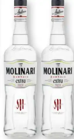 Scheck-in-Center Molinari Sambuca Angebot