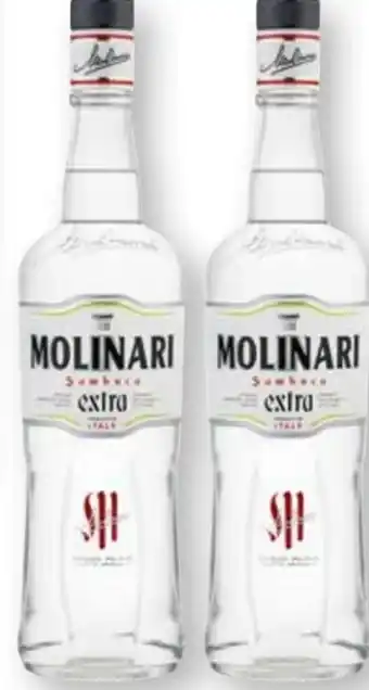 Scheck-in-Center Molinari Sambuca Angebot