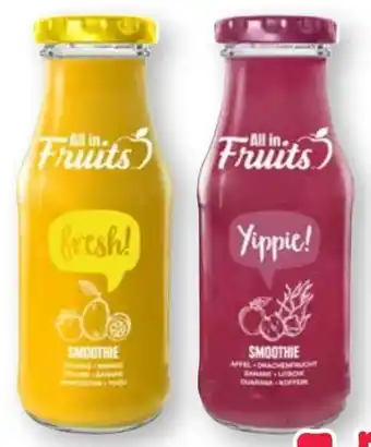 Scheck-in-Center All in Fruits Säfte Angebot