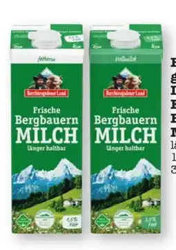 Scheck-in-Center Berchtesgadener Land Frische Bergbauern Milch Angebot