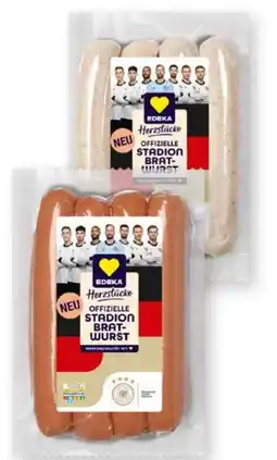 Scheck-in-Center Edeka Herzstücke Stadion Bratwurst Angebot