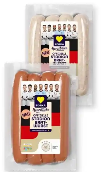 Scheck-in-Center Edeka Herzstücke Stadion Bratwurst Angebot