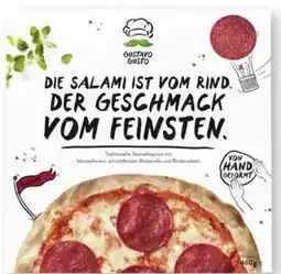 Scheck-in-Center Gustavo Gusto Steinofen Pizza Salami Angebot
