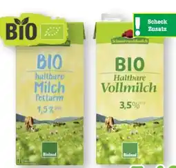 Scheck-in-Center Schwarzwaldmilch Bio-Milch Angebot