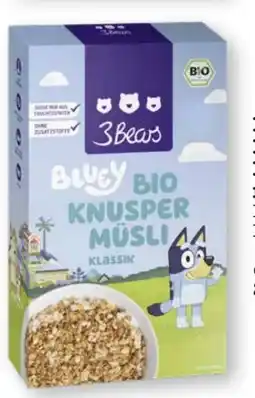 Scheck-in-Center 3Bears Bluey Bio Riegel Angebot