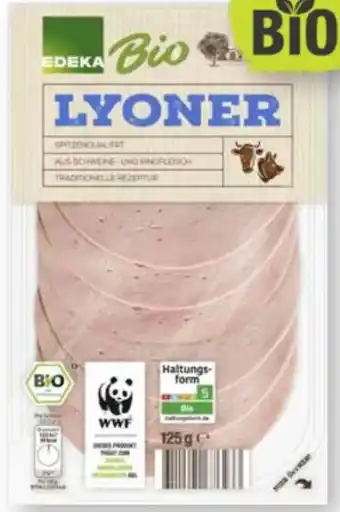 Scheck-in-Center Edeka Bio Lyoner Angebot