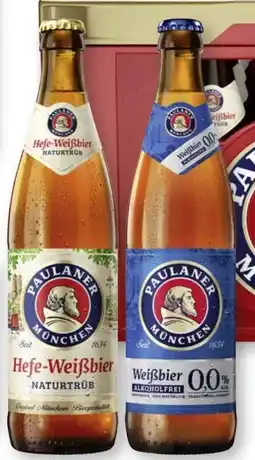 Scheck-in-Center Paulaner Hefe-Weißbier Naturtrüb Angebot