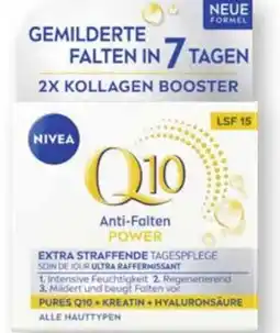 Scheck-in-Center Nivea Q10 Anti-Falten Power Straffende Tagespflege Angebot