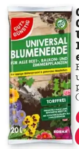 Scheck-in-Center Gut & Günstig Universal Blumenerde Angebot