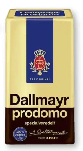 Edeka Dallmayr Prodomo Kaffee Spezialveredelt Angebot