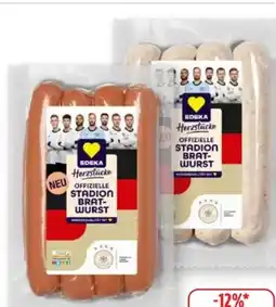 Edeka Edeka Herzstücke Stadion Bratwurst Angebot
