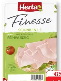 Edeka Herta Finesse Schinken Angebot