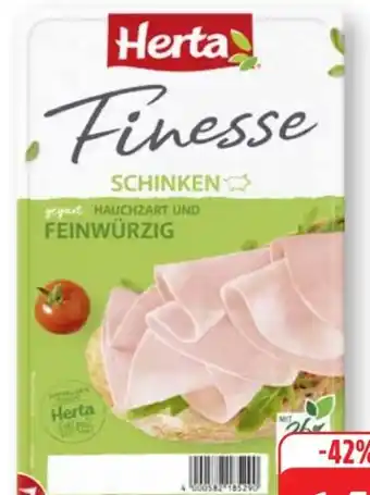 Edeka Herta Finesse Schinken Angebot