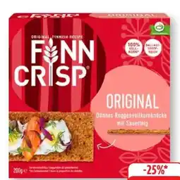 Edeka Finn Crisp Knäckebrot Original Angebot