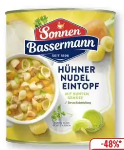 Edeka Sonnen-Bassermann Eintopf Angebot