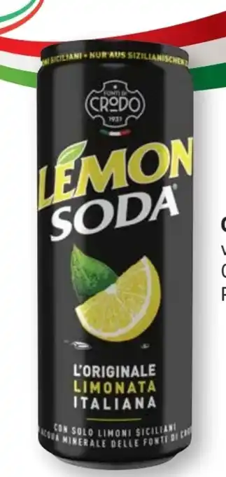 Edeka Terme di Crodo Lemon Soda Angebot