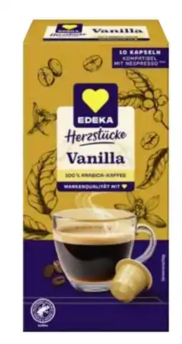 Edeka Edeka Herzstücke Kaffeekapseln Vanilla Angebot
