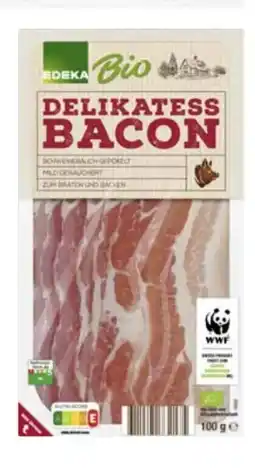 Edeka Edeka Bio Delikatess Bacon Angebot