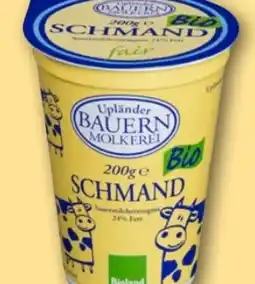 REWE Center Upländer Bauern Molkerei Bio Schmand Angebot