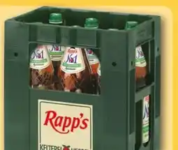 REWE Center Rapp's Kelterei NO.1 Speyerling Apfelwein Angebot
