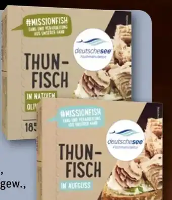 REWE Deutsche See Thunfisch Angebot