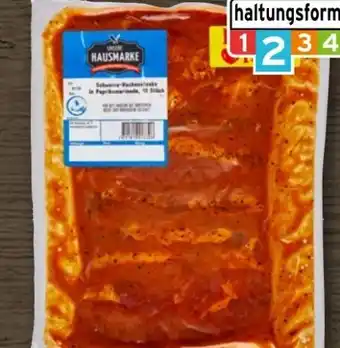 REWE Unsere Hausmarke Schweine Nackensteaks Angebot