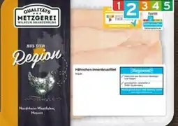 REWE Metzgerei Wilhelm Brandenburg Hähnchen-Innenbrustfilets Angebot