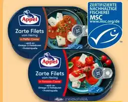 REWE Appel Zarte Filets vom Hering in Pfeffer-Creme Angebot