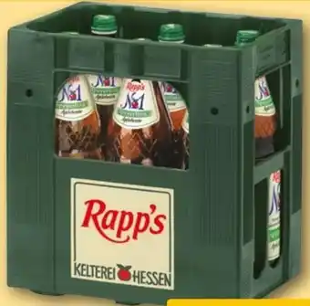 REWE Rapp's Kelterei NO.1 Speyerling Apfelwein Angebot