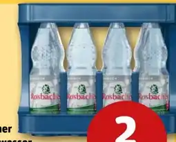 REWE Rosbacher Mineralwasser Angebot