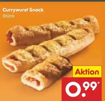 Netto Marken-Discount Netto Backstube Currywurst-Snack Angebot